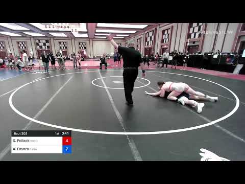 180 Lbs Rr Rnd 1 - Sophie Pollack, Rochester Rumble Wrestling Club Vs Alyssa Favara, Garage Boyz W