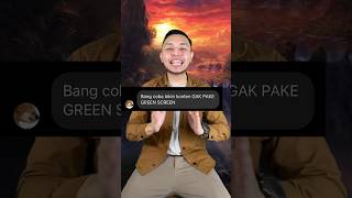 Download lagu Bikin konten GAK PAKE GREEN SCREEN?! Langsung aja kita BERTUALANG ala Indiana Jones! #shorts mp3