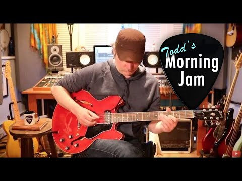 Funky & Melodic Improv with Gibson 335 - Morning Jam 269