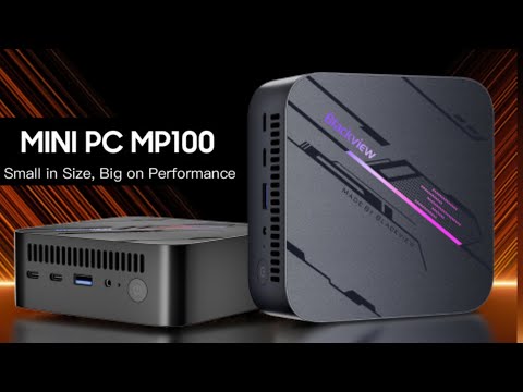 Blackview MP100 Ryzen 7 5825U 16GB 512GB Radeon Graphics W11P Dark Grey