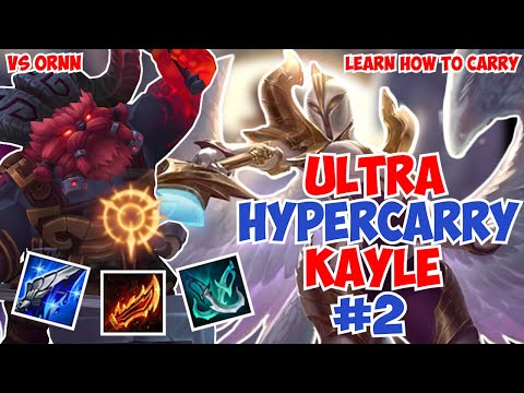 ULTRA HYPERCARRY WITH MANAUME KAYLE #2 | How to carry with Kayle Top | kayle 1v9