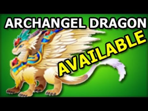 ARCHANGEL DRAGON Dragon City Habitat and Level Up Fast Review Yo