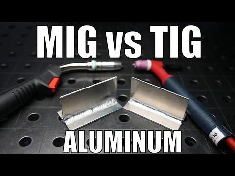 Aluminium-MIG- vs. WIG-Schweißen