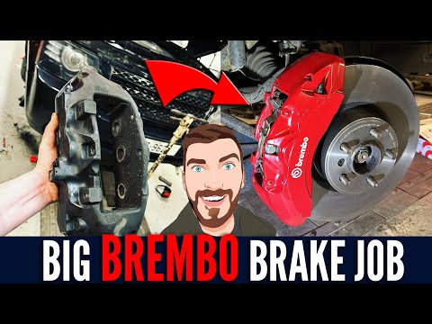 I did a complete BREMBO brake overhaul on the 4.4 TDV8 Range Rover L322