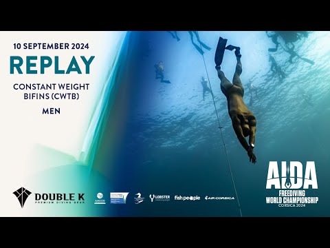 AIDA Depth World Championship Ajaccio 2024 - Constant Weight Bifins (CWTB) - Men