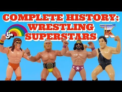 Complete History of LJN WWF Wrestling Superstars | Full Documentary | Vintage Toys 1984 - 1989