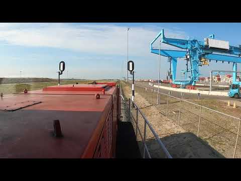 Cabinerit vanaf de Maasvlakte West naar de Euromax