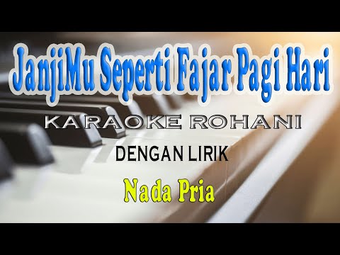 JANJIMU SEPERTI FAJAR [KARAOKE ROHANI] NIKITA ll NADA PRIA A=DO