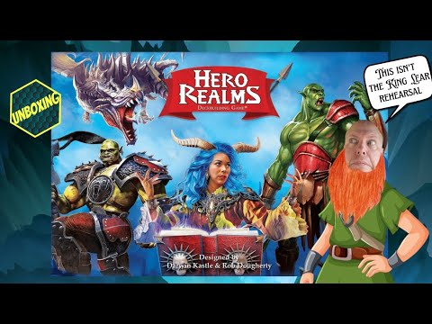 Unboxing Hero Realms 