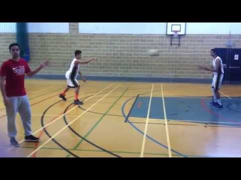 One hand passing skills