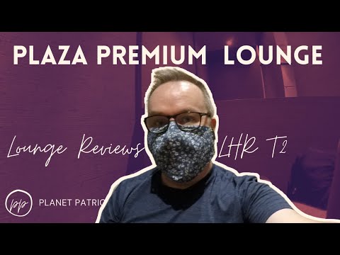 Por que este lounge foi uma decepção! O Plaza Premium Lounge no Terminal 2 de Londres Heathrow - LHR T2