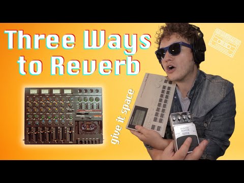 3 Ways to Reverb a Simple Drum Machine on the TASCAM Porta Two ||| Roland TR-505