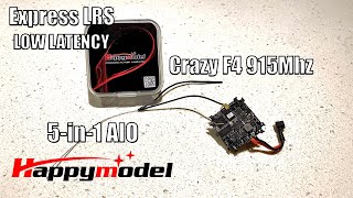 ELRS CrazyF4 5-in-1 AIO build video | Happymodel