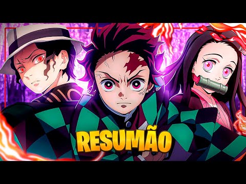 Demon Slayer: Kimetsu no Yaiba, TODAS AS TEMPORADAS: A História em 1 Vídeo!