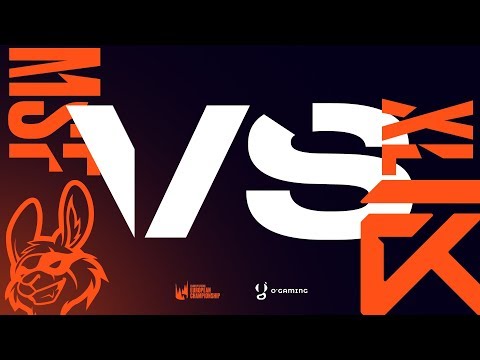 LEC Summer 2019 - MSF vs XL - W2D1