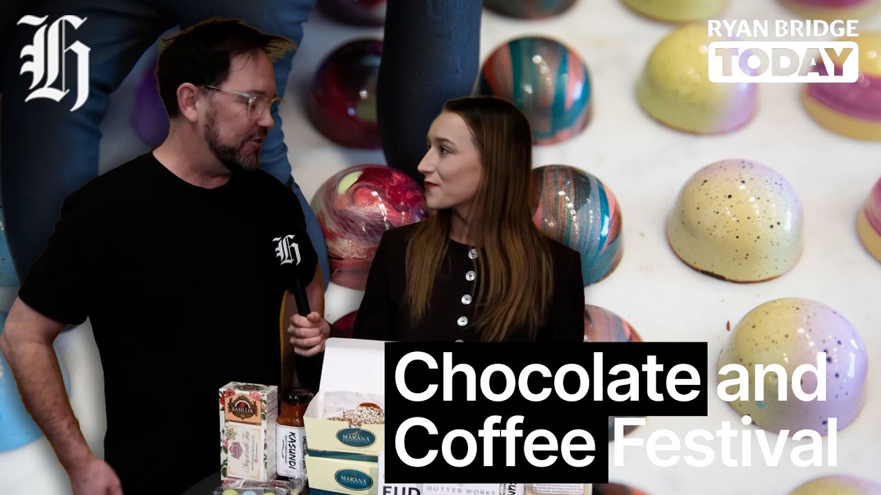 Chocolate and Coffee Festival is back in Auckland this weekend | Ryan Bridge TODAY