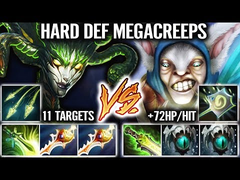 WTF Talent 11x Split Shot EPIC Medusa vs Meepo MEGACREEP 7.20 Meta Dota 2