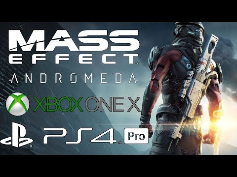 Mass Effect Andromeda Xbox One X vs PS4 Pro Graphics Comparison! [4K]