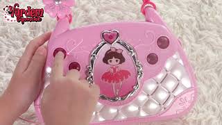 Vardem Mikrofonlu Mp3 Çalar Parti Müzikleri El Çantası