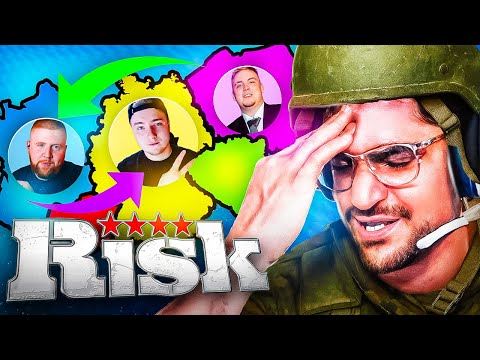 DER IRRE KÖNIG GREIFT WIEDER AN👑🔥 | Risiko mi Danny, Kroko und Mcky🔥 | EliasN97 Gaming
