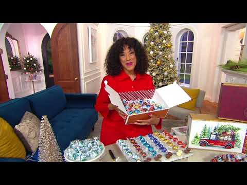Lindt 150-pc Lindor Chocolate Truffles in Gift Box on QVC