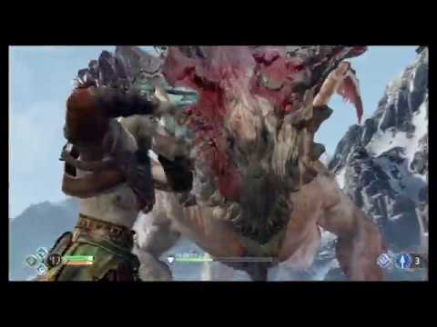 GOD OF WAR Walkthrough Gameplay Part 16 - HREZLYR Dragon Boss Fight (God of War 4)