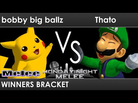 MNM 277 - bobby big ballz (Pikachu, Falco, Fox) VS Thato (Luigi) - Winners Bracket - SSBM