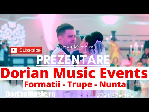Colaj prezentare Formatie Dorian Music 2020 - nunta Braila, Ploiesti, Constanta, Bucuresti