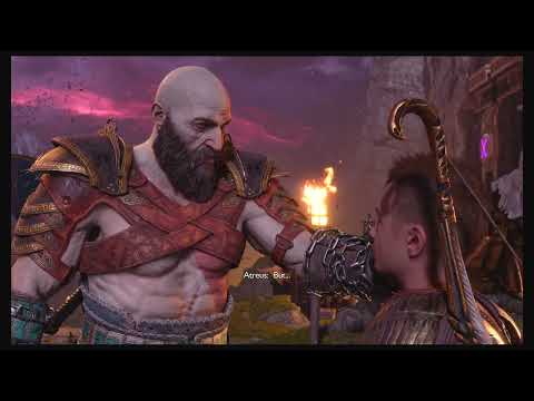 KRATOS TELLS ATREUS TO OPEN HIS HEART DURING WAR OF ASGARD GOD OF WAR RAGNAROK