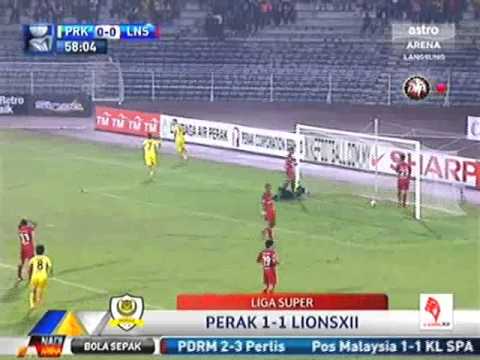 [MSL 2013] PERAK VS LIONS XII (1-1) | 25 JUN