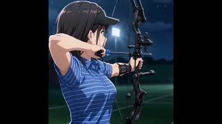 アーチェリーコンパウンドボウ、夜間ナイター#shorts  #anime　#スポーツ　#ナイター　#アーチェリー