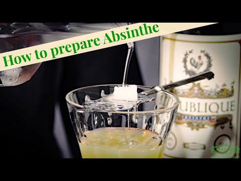 Absinthe: How you should prepare it (without fire)