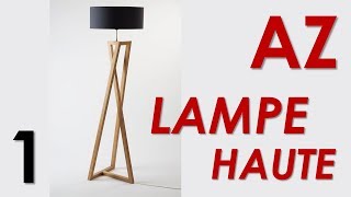 FABRIQUEZ UNE LAMPE HAUTE ULTRA MODERNE!! Partie 1 | Astuces Design