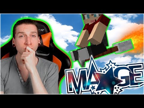 ExtremVerzockt -  Flying on a broomstick?!  |  Minecraft Mage #14 |  Extremely gambled away