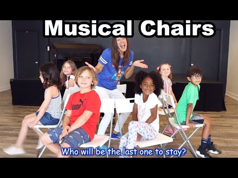 Musical Chairs Song for Children (Official Video) by Patty Shukla | Freeze Dance