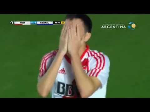 River Plate vs Arsenal de Sarandí (1-0) Resumen Goles Copa Argentina  8vos de Final 22/09/16