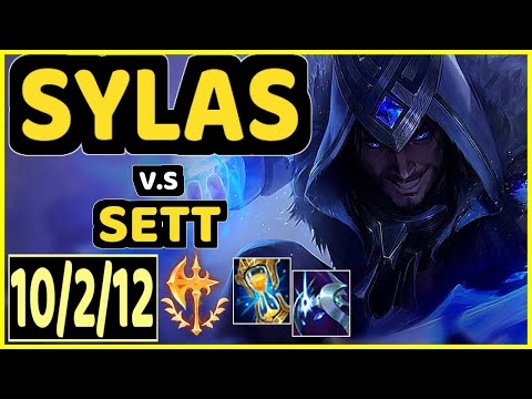 UCAL (SYLAS) vs SETT - 10/2/12 KDA MID CHALLENGER GAMEPLAY - KR