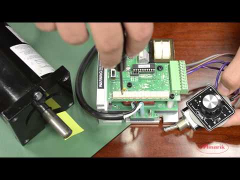 Minarik Drives - Trim Pot Calibration: Acceleration (4Q)