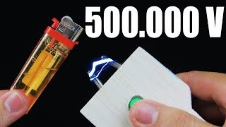 How To Make POWERFUL Stun Gun - 500.000V at Home!!