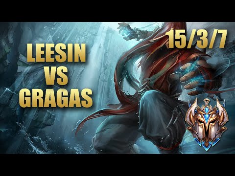 G2 Jankos Leesin Jungle Vs Gragas - KR Challenger Match Summary Patch 9.19