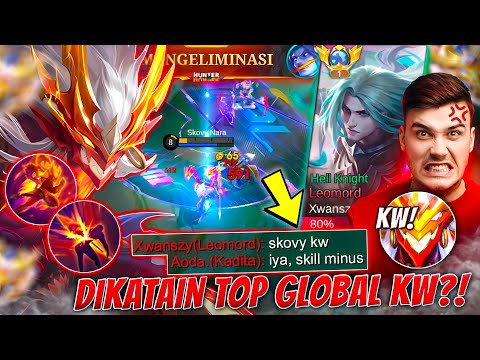 Ketika Skovy Top Global Moskov Dikatain KW Sama Musuh! Saatnya Kasih Paham Sampai Terdiam!! ~ MLBB