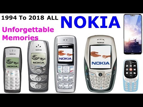 Nokia unforgettable memory - ALL Nokia Mobils 1994 to 2018