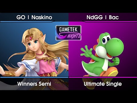 Gametek Night 2023.09 Winners Semi - Naskino (Zelda) Vs. Bac (Yoshi) SSBU Ultimate Tournament
