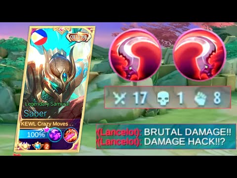 SABER BUILD HUNTERS STRIKE 100% BROKEN!! SABER NEW BUILD AND EMBLEM 2022