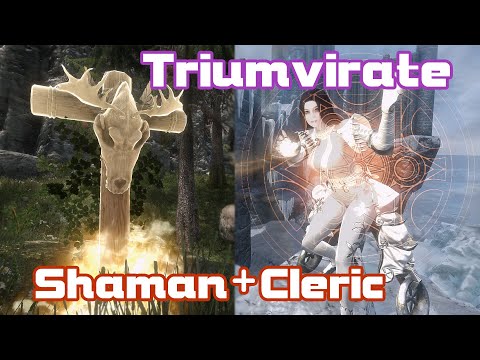 Skyrim Mod - Triumvirate Spell Showcase Shaman + Cleric