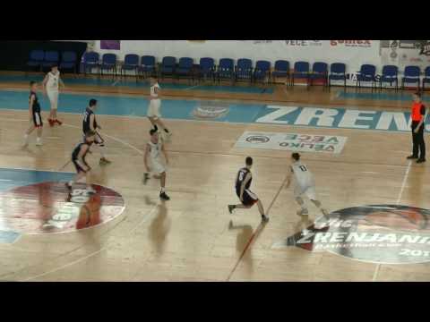 KK Proleter - KK Partizan 4. četvrtina - Zrenjanin U 16 CUP 2017.