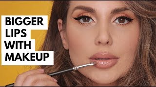 HOW TO GET BIGGER LOOKING LIPS WITH MAKEUP | ALI ANDREEA