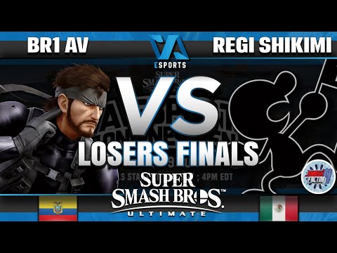 Br1 AV (Snake) vs Regi Shikimi (Game & Watch) - Ultimate Losers Finals - VA Esports Online Open