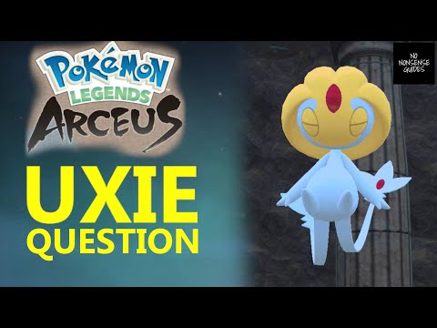 Uxie Question Answer - How Many Eyes? - Pokemon Legends Arceus