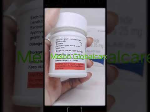 Lenalas 25mg capsule, glarea-surety healthcare